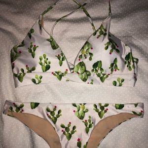 Cactus bikini set